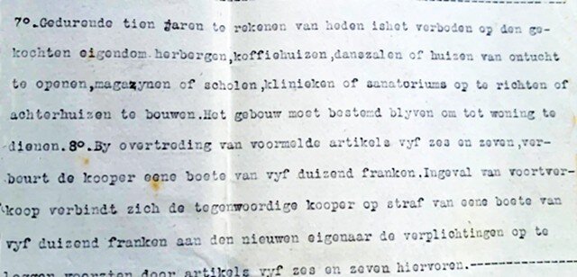 Café Bethania, akte