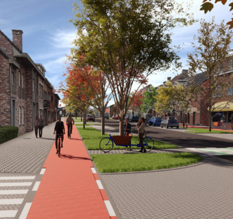 Wegenwerken Lage Kaart, toekomstbeeld