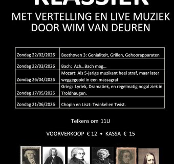 Wim brengt ons het laatste deel over het leven van Beethoven. 