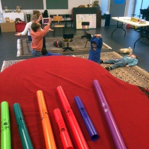 Muzische vorming voor 5-jarigen bij Atelier voor Muziek - JheMelA © Atelier voor Muziek - JheMelA