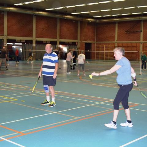 BADMINTON maandag 10u-11u (najaar24) © sport plus vzw