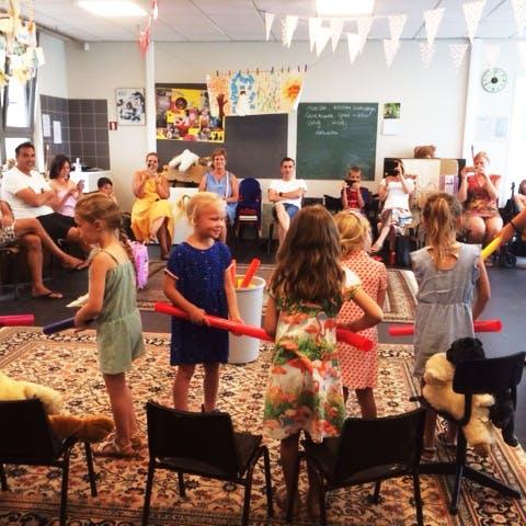 Muzische vorming voor 5-jarigen bij Atelier voor Muziek - JheMelA © Atelier voor Muziek - JheMelA