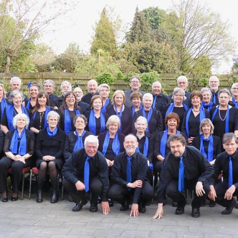 Academische zitting ikv Feest van de Vlaamse Gemeenschap - Optreden koor Bloezette © Bloezette