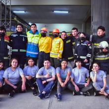 vrijwillige brandweer Tarija
